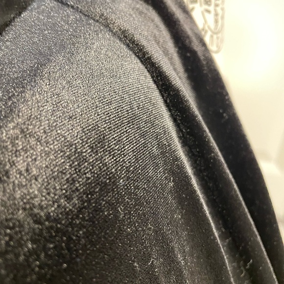 Ronni Nicole Velvet Looking Open Front Cardigan - Picture 4 of 9